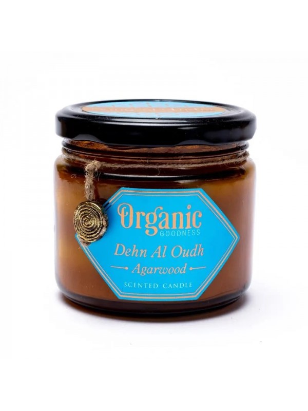 Bougie parfumée bois d’Agar – Organic Goodness