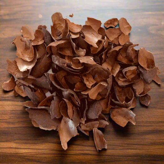 ecorce ou cosse de feves de cacao equitable pour infusion de cacao ou tisane
