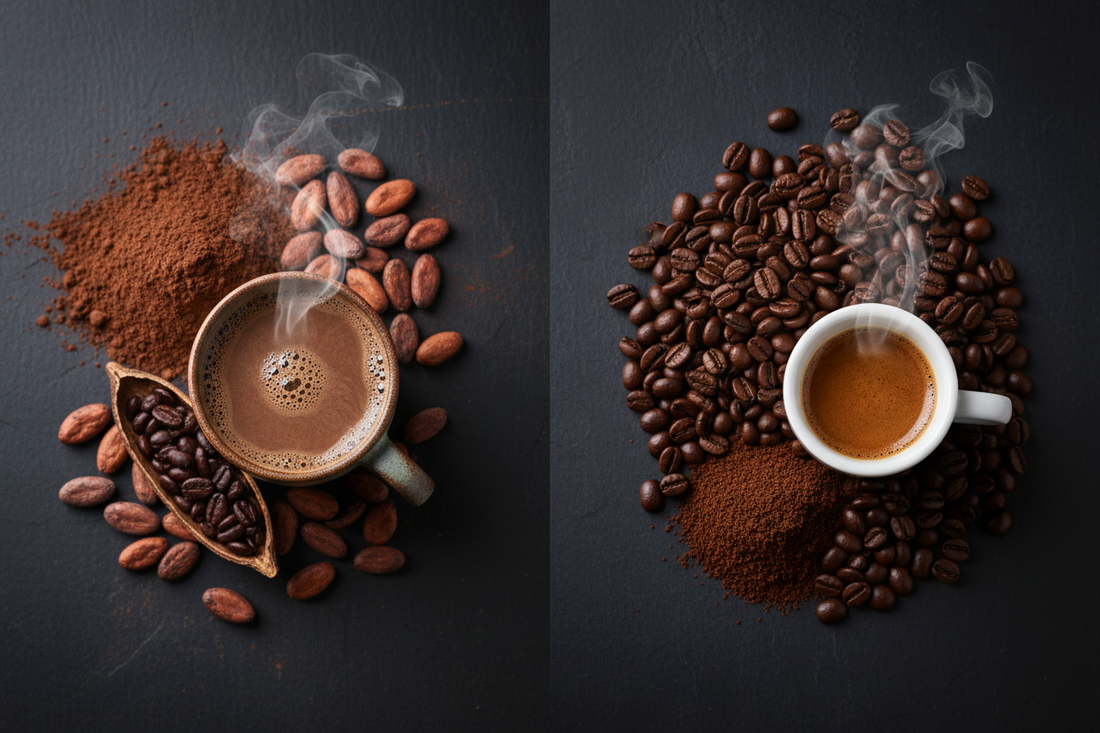Cacao vs café : lequel choisir pour une énergie naturelle et durable ?
