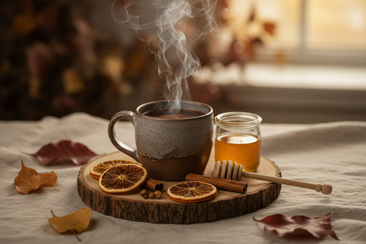 Infusion de cacao cannelle, miel et orange : la recette automne immunité
