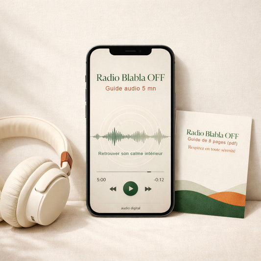 Calmer son mental en 5 minutes - kit cohérence cardiaque guidée Radio Blabla OFF Onaturo