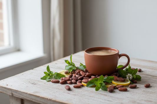 Infusion de cacao menthe fraîche et citron : la recette renouveau