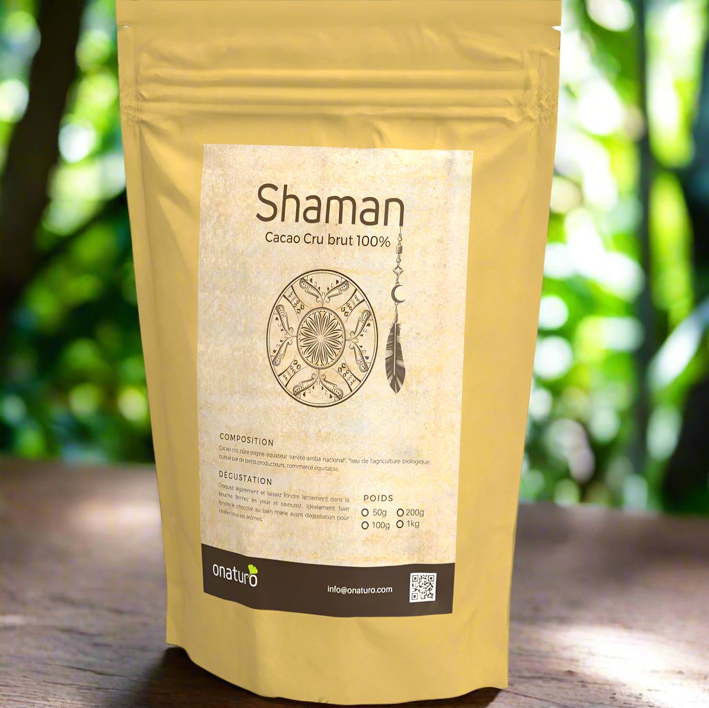 Shaman Cacao CRU de Cérémonie 100% Brut - 900g