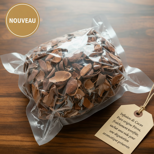 infusion de cacao torréfaction datée qualité premium sous vide nouveau