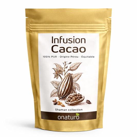 infusion cacao 100% pur origine Pérou équitable