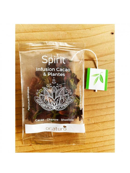 SPIRIT Infusette cacao aux plantes Sachet individuel